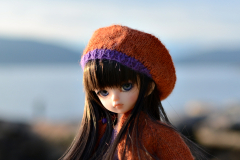 LittleLady Shion at the ocean