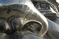 Miss Mao Trying to Poise Herself at the Top of Lenin's Head