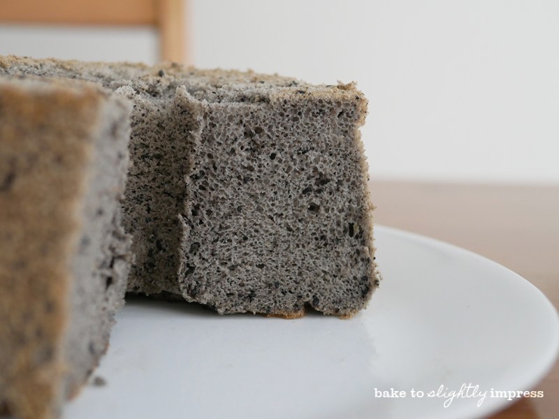 Black Sesame Chiffon