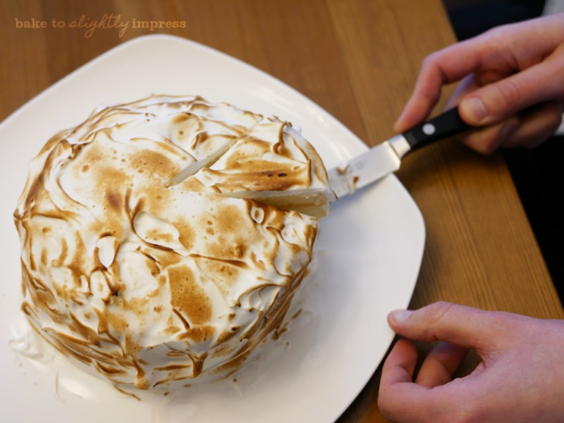 Lemon Meringue Cake