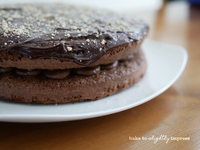 Hazelnut Chocolate Cake