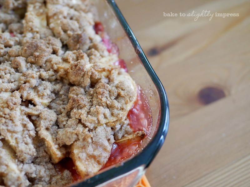 Cranberry Apple Crumble