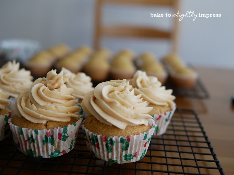 Vanilla Chai Cupcakes