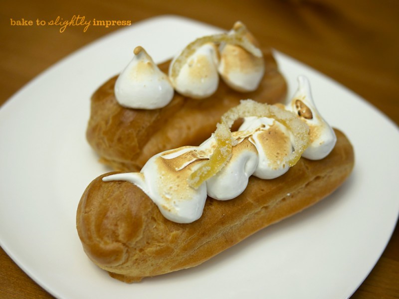 Lemon Meringue Éclair